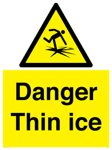 WK7007: Danger Thin ice