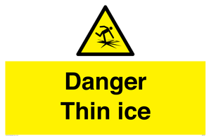 WK7007: Danger Thin ice