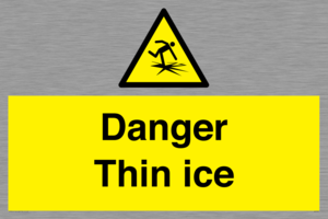 WK7007: Danger Thin ice