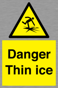 WK7007: Danger Thin ice