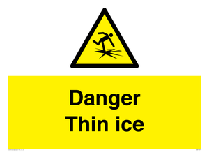 WK7007: Danger Thin ice