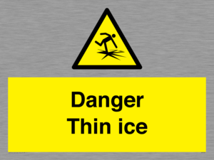 WK7007: Danger Thin ice