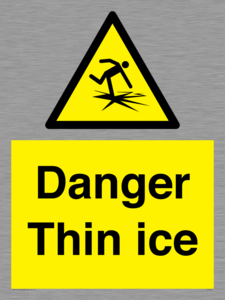 WK7007: Danger Thin ice