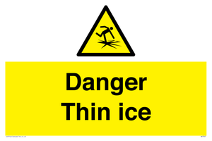 WK7007: Danger Thin ice