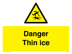 WK7007: Danger Thin ice