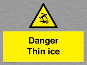 WK7007: Danger Thin ice