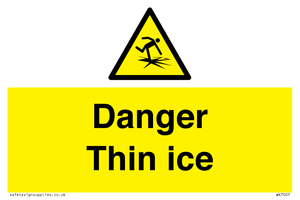 WK7007: Danger Thin ice