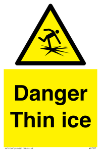 WK7007: Danger Thin ice