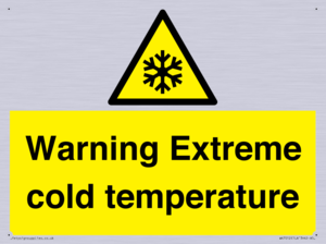 WK7012: Warning Extreme cold temperature