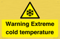 WK7012: Warning Extreme cold temperature