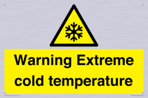 WK7012: Warning Extreme cold temperature