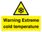 WK7012: Warning Extreme cold temperature