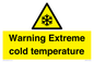 WK7012: Warning Extreme cold temperature