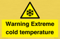 WK7012: Warning Extreme cold temperature