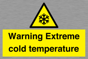 WK7012: Warning Extreme cold temperature