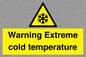 WK7012: Warning Extreme cold temperature