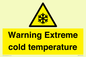 WK7012: Warning Extreme cold temperature