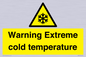WK7012: Warning Extreme cold temperature