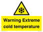 WK7012: Warning Extreme cold temperature