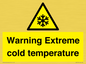 WK7012: Warning Extreme cold temperature