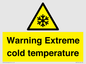 WK7012: Warning Extreme cold temperature