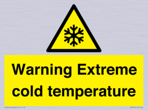 WK7012: Warning Extreme cold temperature