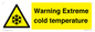 WK7012: Warning Extreme cold temperature