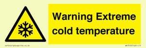 WK7012: Warning Extreme cold temperature