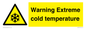 WK7012: Warning Extreme cold temperature