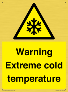 WK7012: Warning Extreme cold temperature