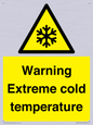 WK7012: Warning Extreme cold temperature