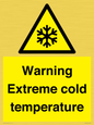 WK7012: Warning Extreme cold temperature