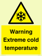 WK7012: Warning Extreme cold temperature