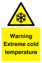 WK7012: Warning Extreme cold temperature