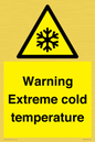 WK7012: Warning Extreme cold temperature