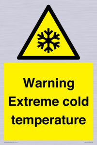 WK7012: Warning Extreme cold temperature