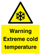 WK7012: Warning Extreme cold temperature