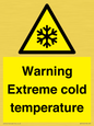WK7012: Warning Extreme cold temperature