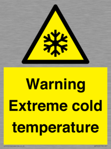 WK7012: Warning Extreme cold temperature