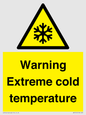 WK7012: Warning Extreme cold temperature