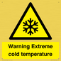 WK7012: Warning Extreme cold temperature