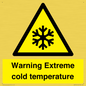 WK7012: Warning Extreme cold temperature