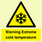 WK7012: Warning Extreme cold temperature