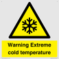 WK7012: Warning Extreme cold temperature