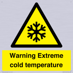 WK7012: Warning Extreme cold temperature