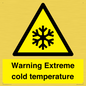 WK7012: Warning Extreme cold temperature
