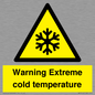 WK7012: Warning Extreme cold temperature