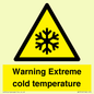 WK7012: Warning Extreme cold temperature