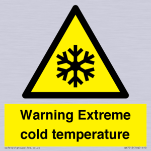 WK7012: Warning Extreme cold temperature