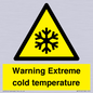 WK7012: Warning Extreme cold temperature